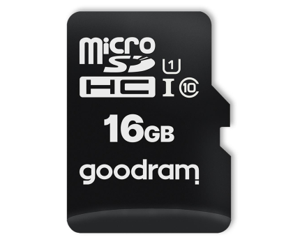 Karta pamięci GOODRAM MicroSD 16GB Class 10 + adapter SD 100MB/s